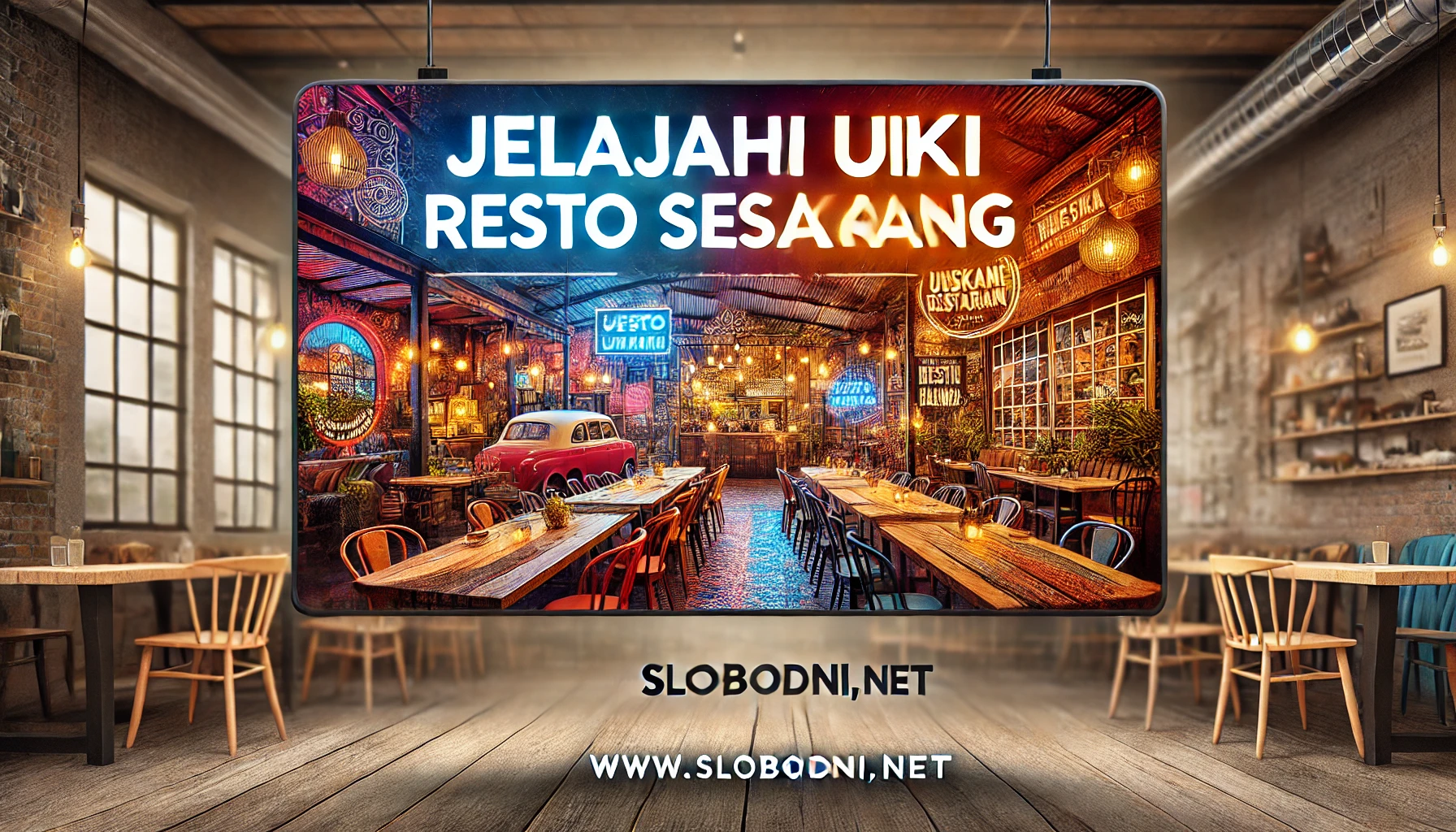 Jelajahi Resto Unik Sekarang