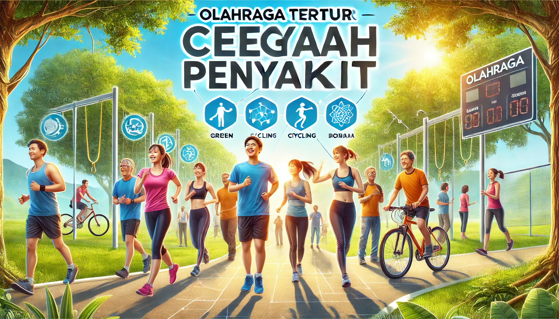 Olahraga Teratur Cegah Penyakit