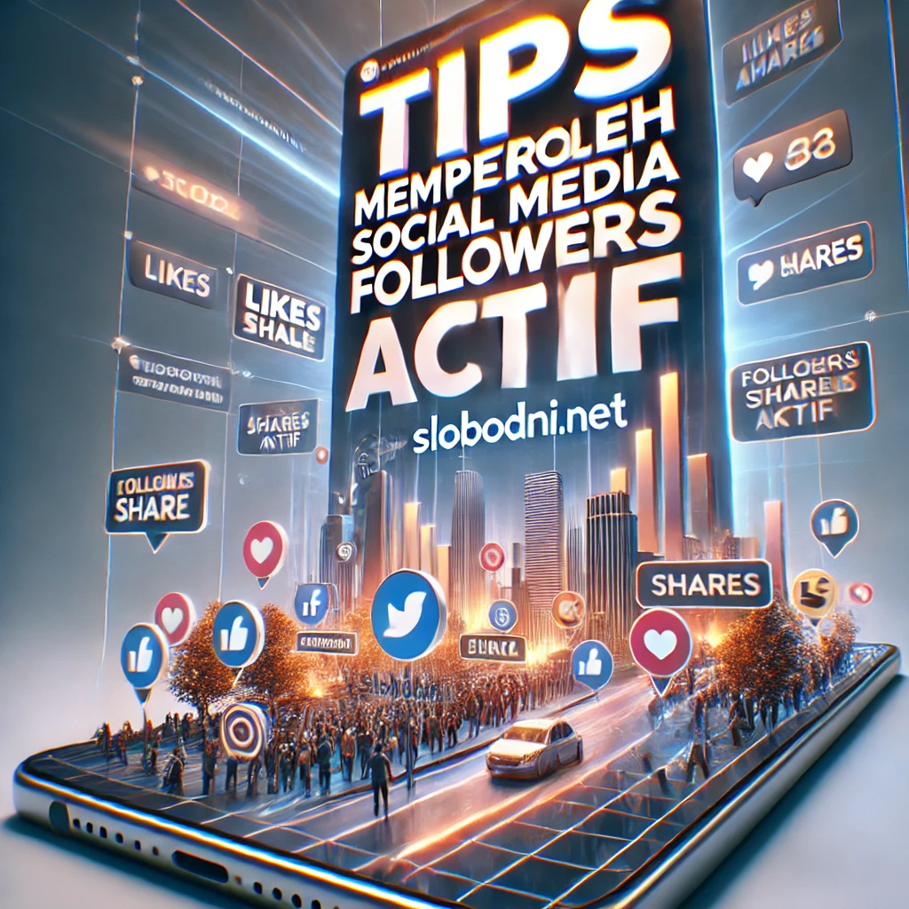 Tips Memperoleh Sosial Media Followers Aktif