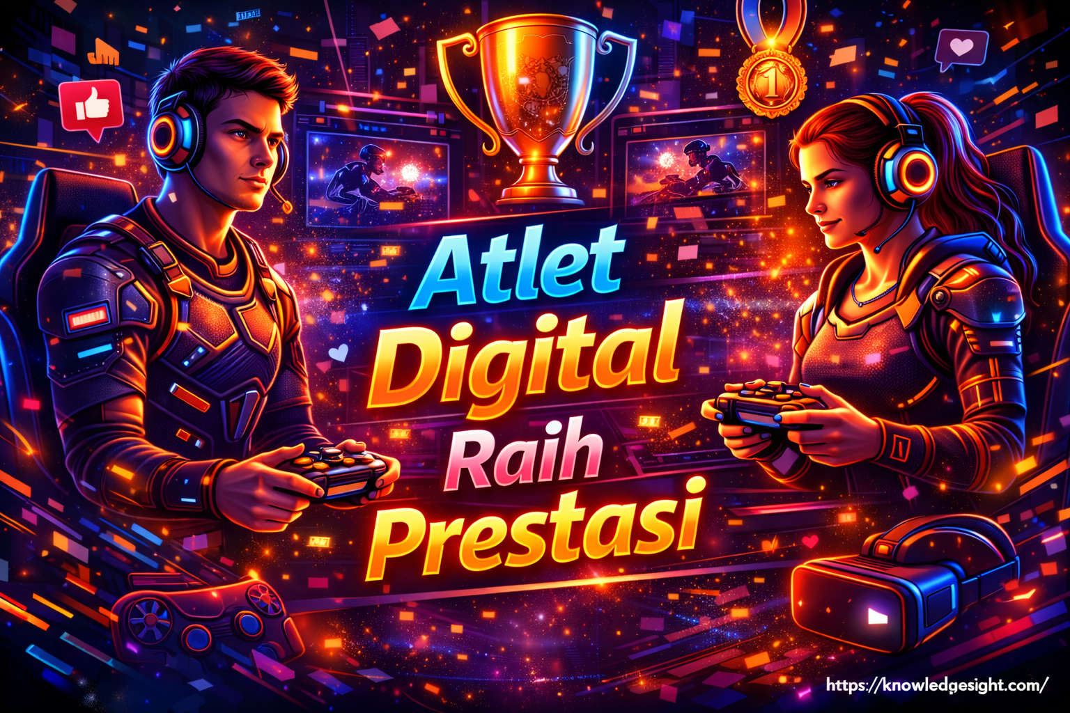 Atlet Digital Raih Prestasi 1 Atlet Digital Raih Prestasi