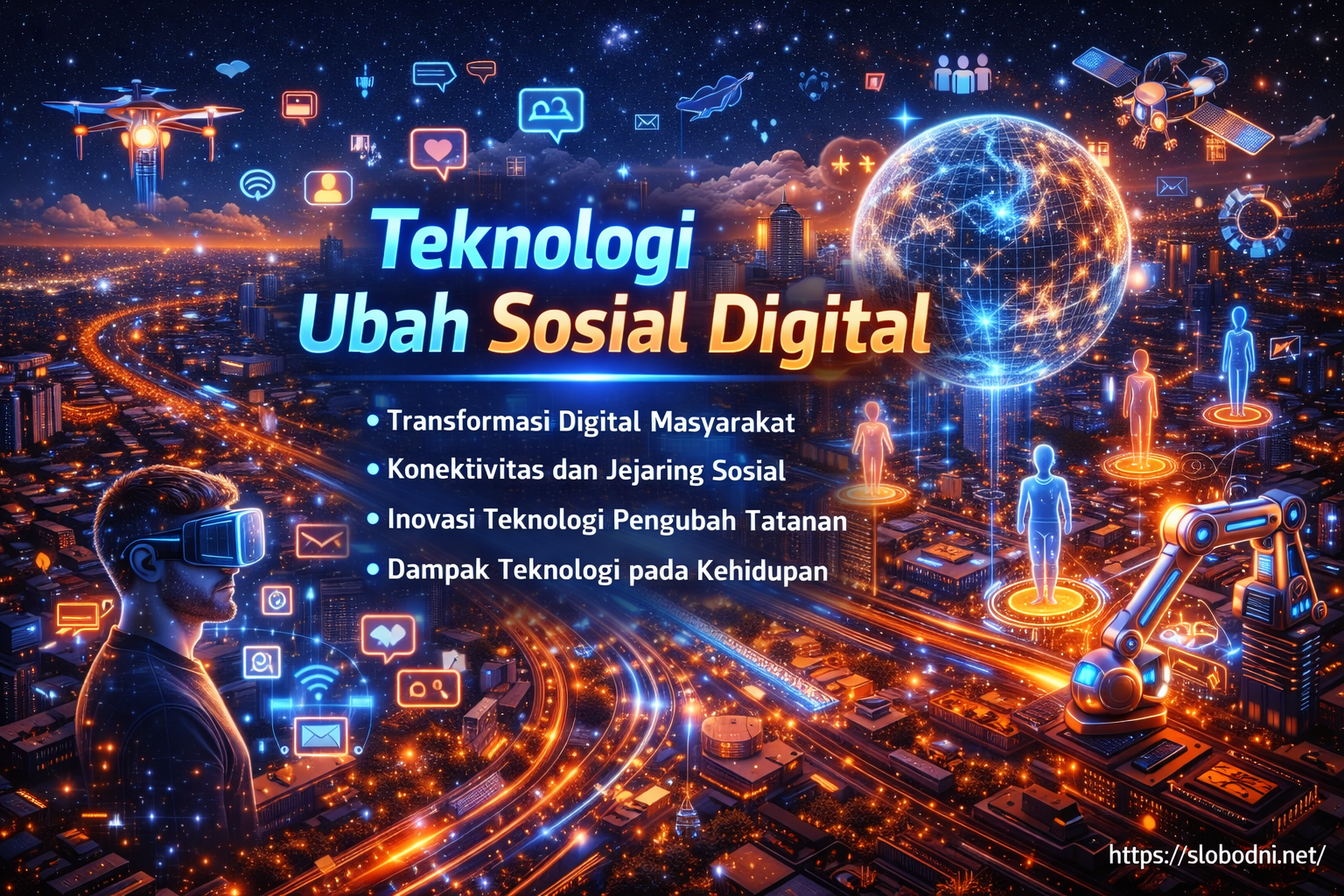 Teknologi Ubah Sosial Digital