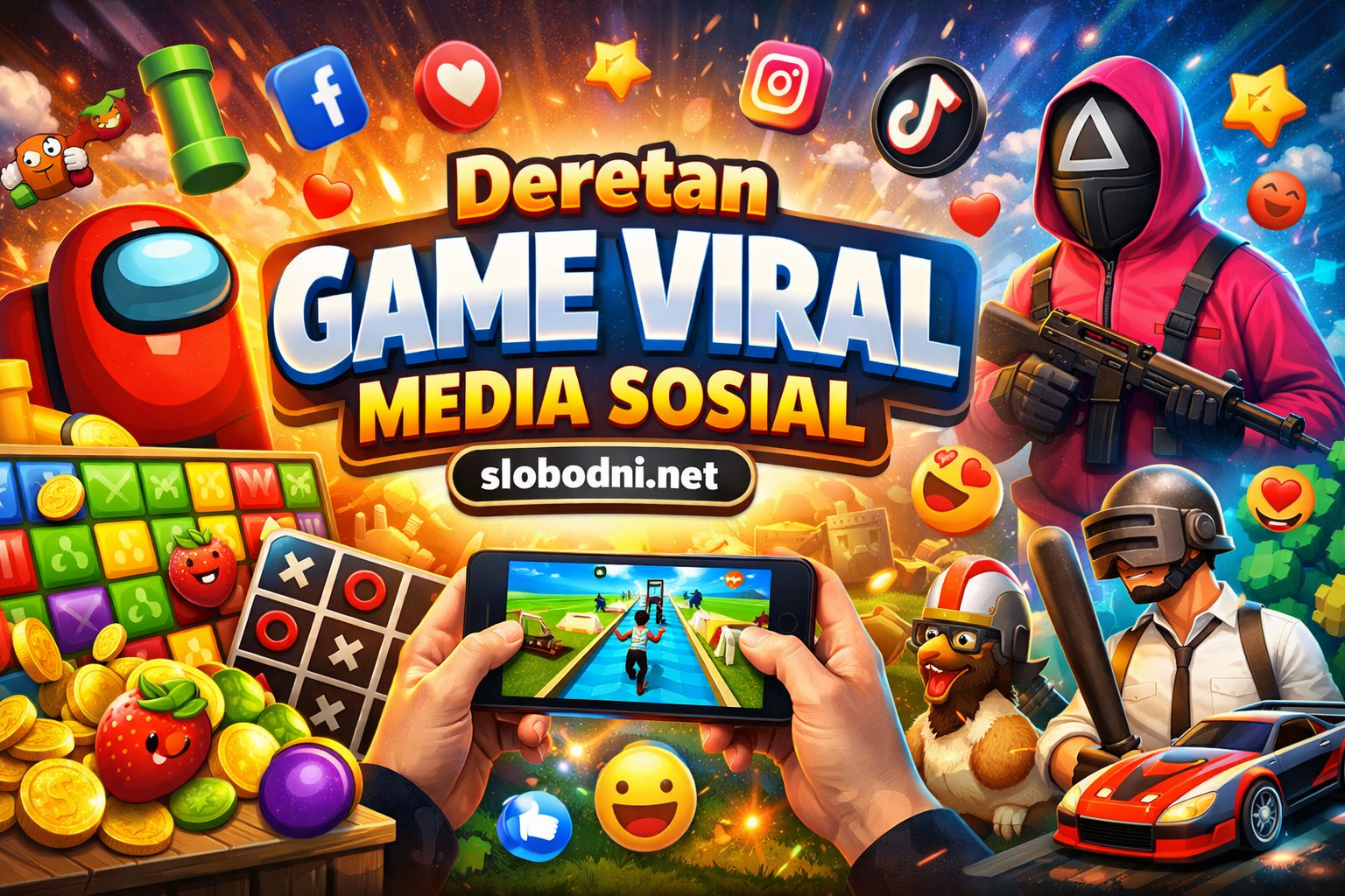Deretan Game Viral Media Sosial 1 Deretan Game Viral Media Sosial