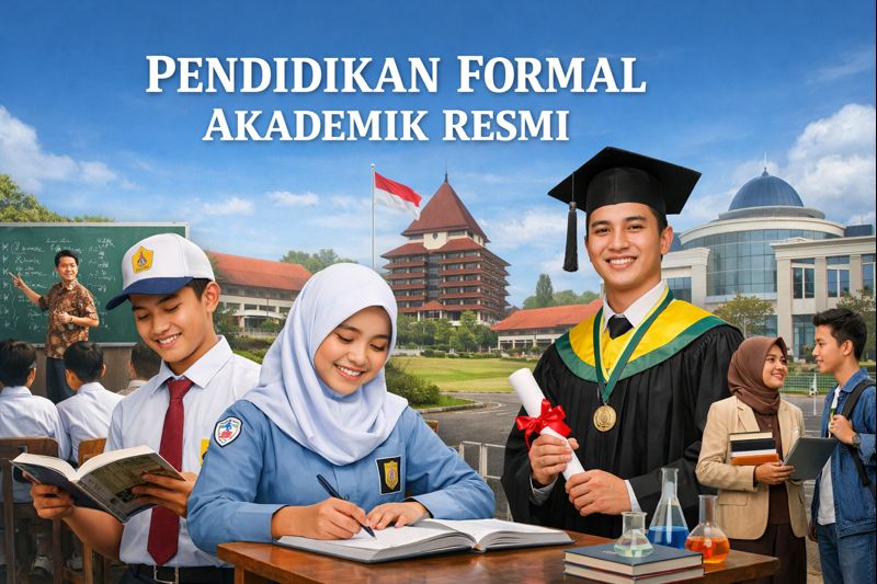 Pendidikan Formal Akademik Resmi