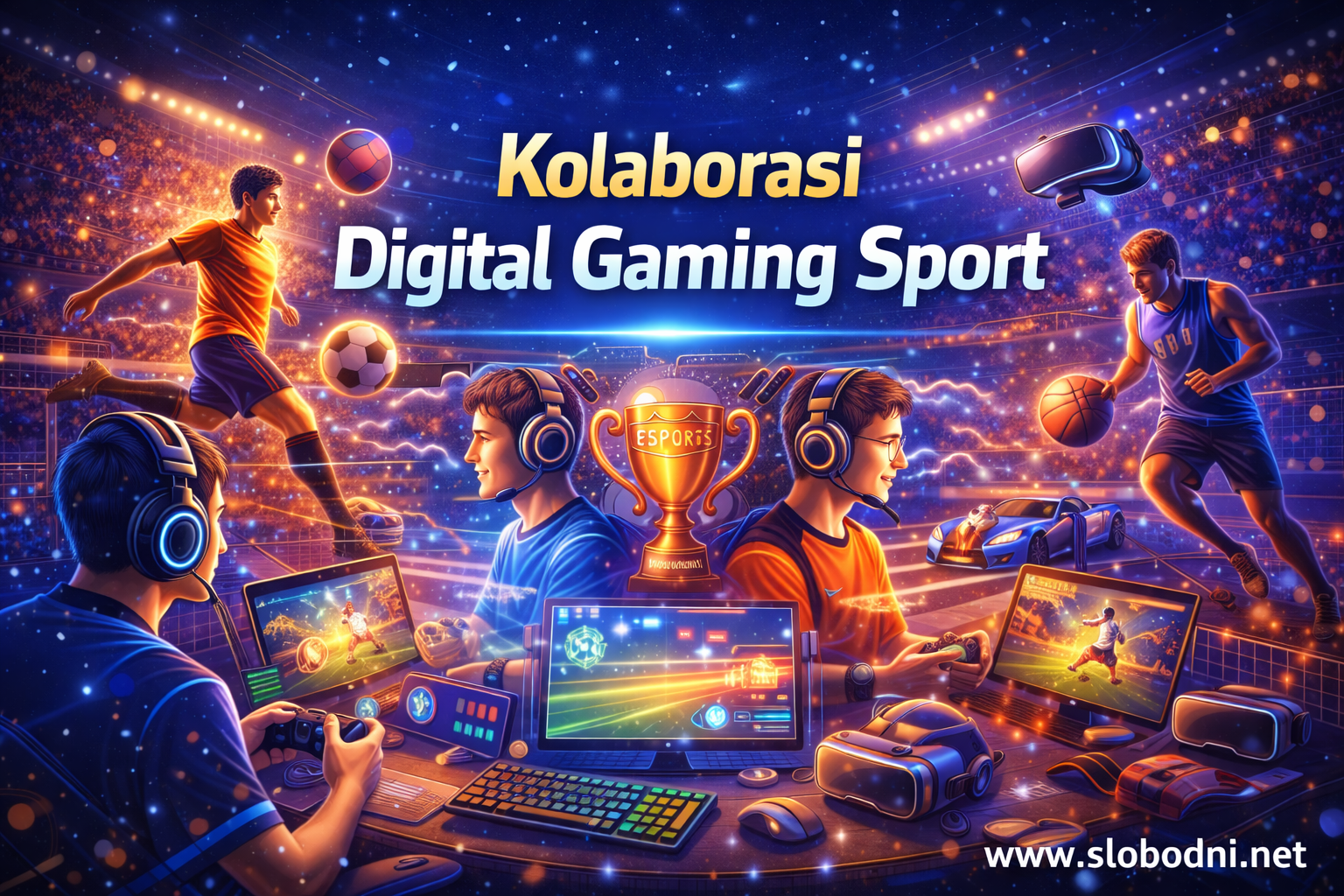 Kolaborasi Digital Gaming Sport