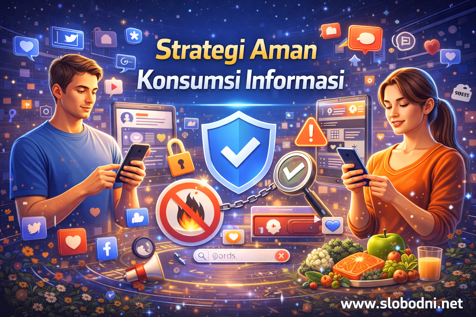 Strategi Aman Konsumsi Informasi