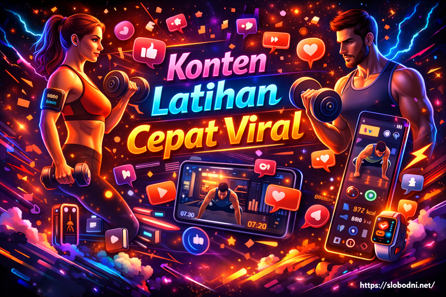 Konten Latihan Cepat Viral