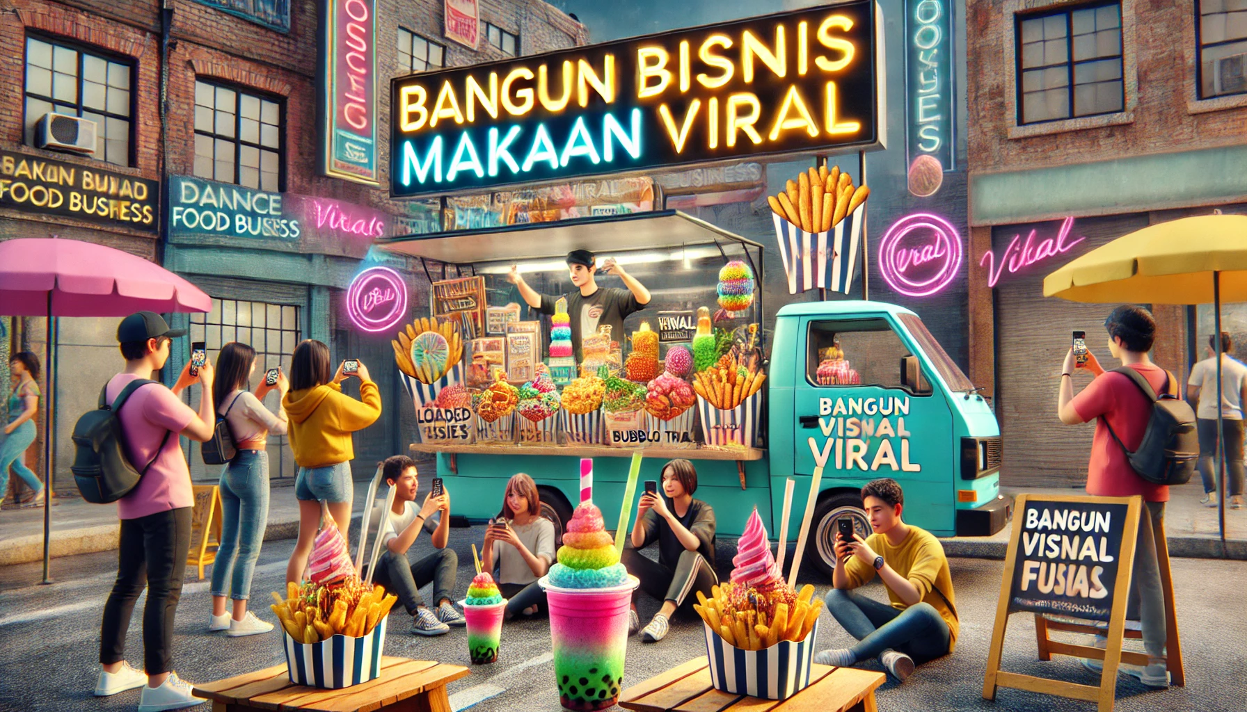 Bangun Bisnis Makanan Viral