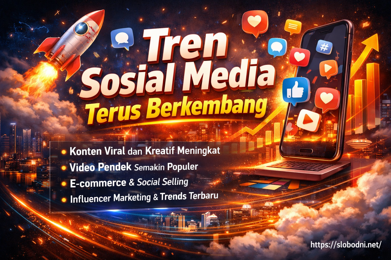 Tren Sosial Media Terus Berkembang