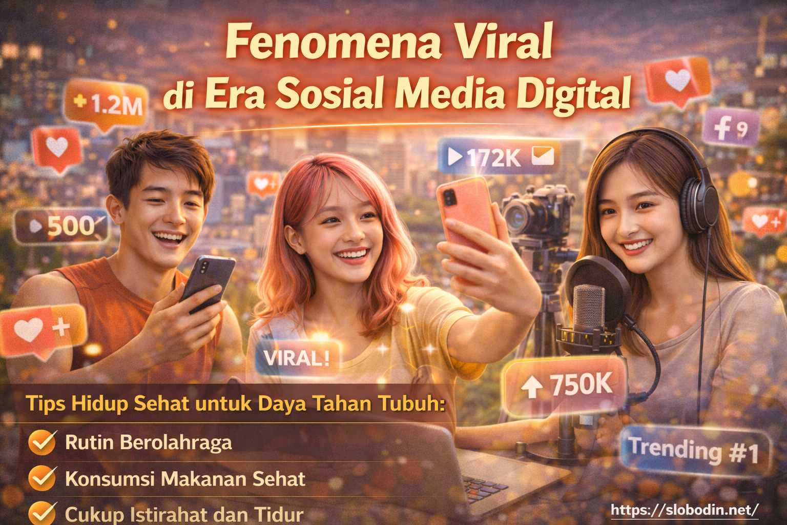 Fenomena Viral di Era Sosial Media Digital