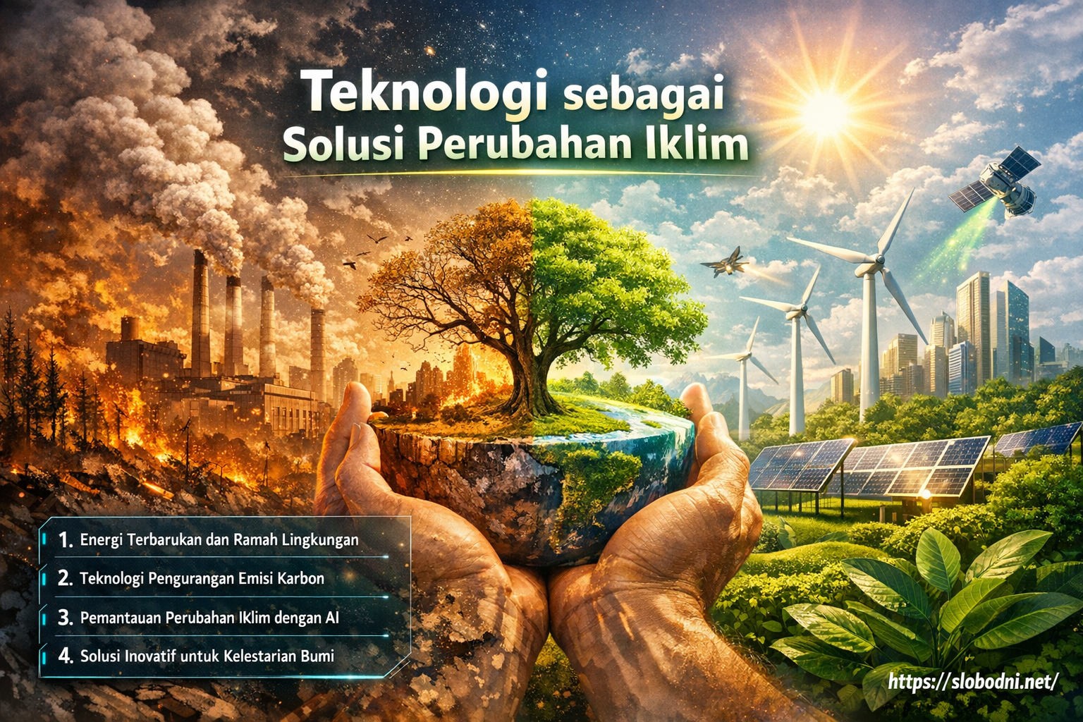 Teknologi sebagai Solusi Perubahan Iklim