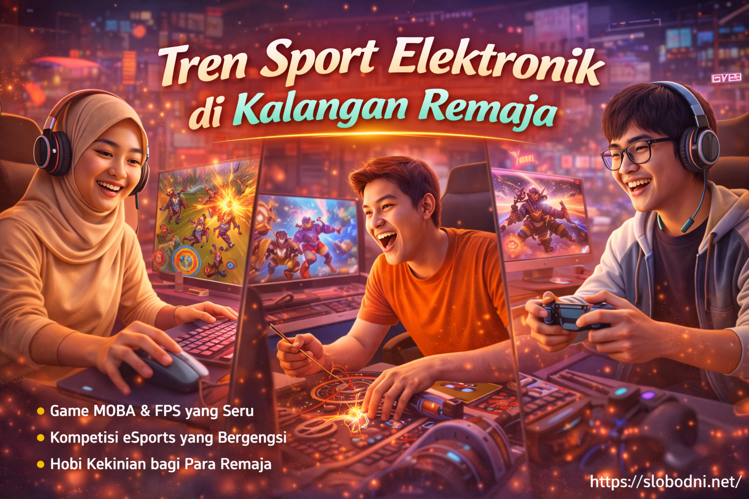 Tren Sport Elektronik di Kalangan Remaja